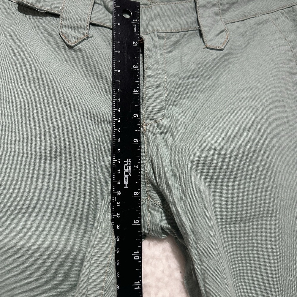 Alloy Rare Women's Light Green Flare Pants Size 9 Made‎ In USA - Picture 12 of 13